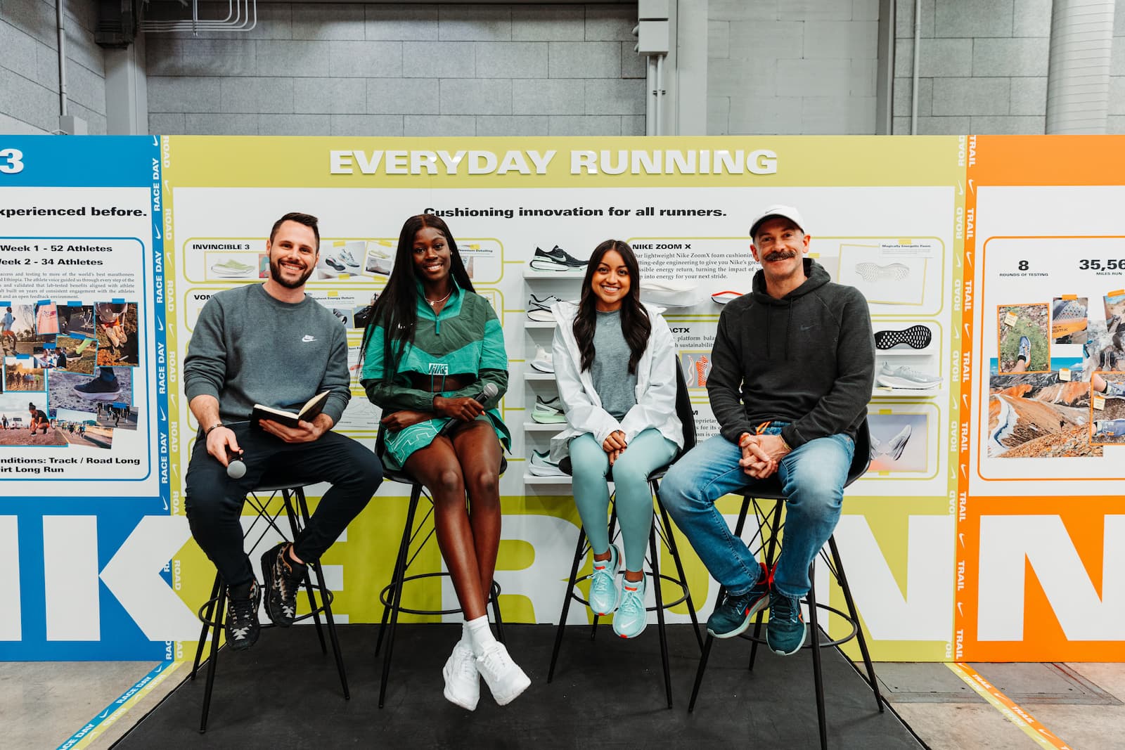 Panel at The Running Event